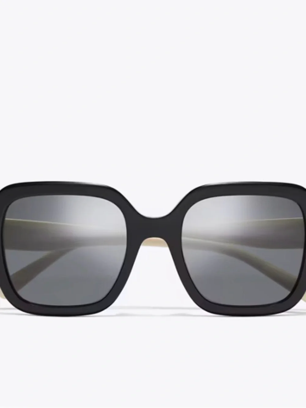 Tory Burch Black Sunglasses with Gold Accents